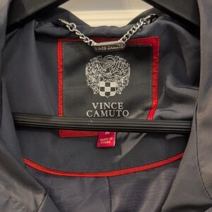 Vince Camuto Charcoal Jacket with Red Accents